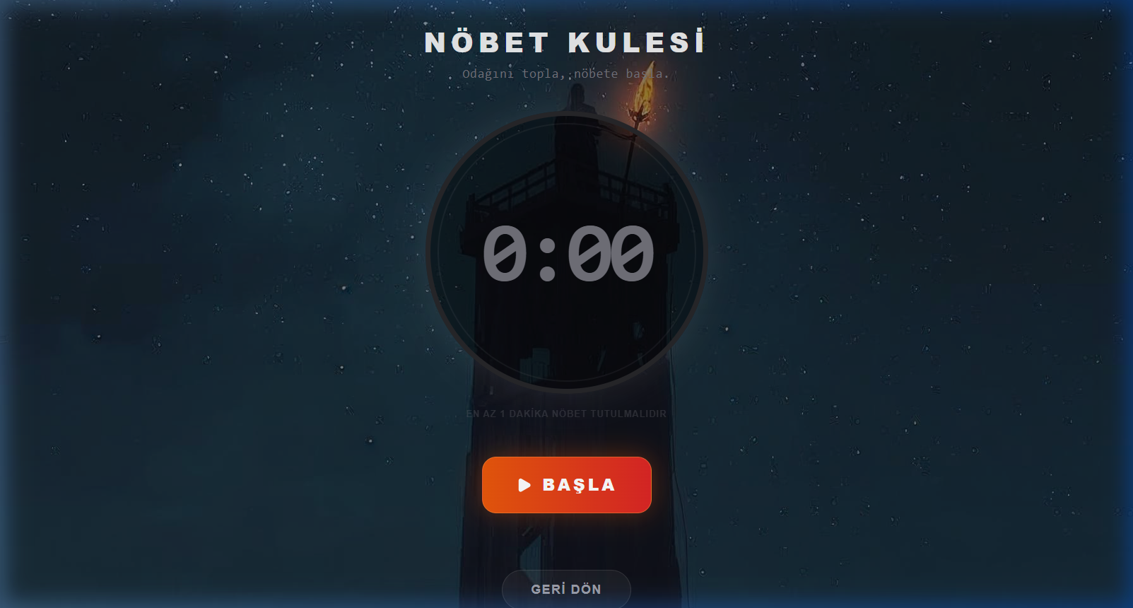 Nöbet Ekranı